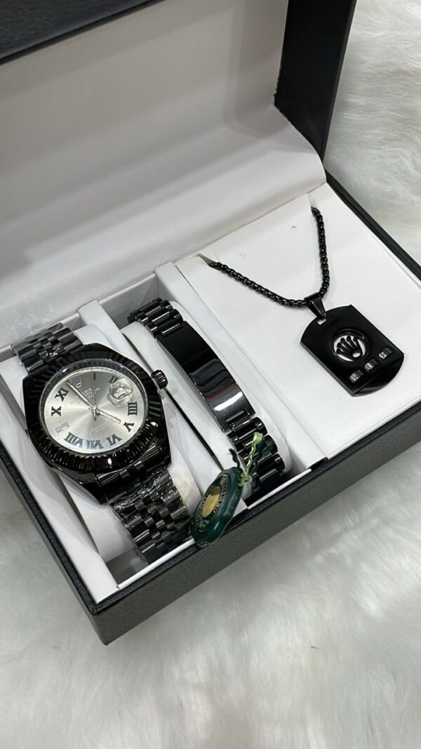 Male Wrist Watch and Jewelry