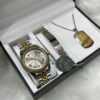 Male Wrist Watch and Jewelry