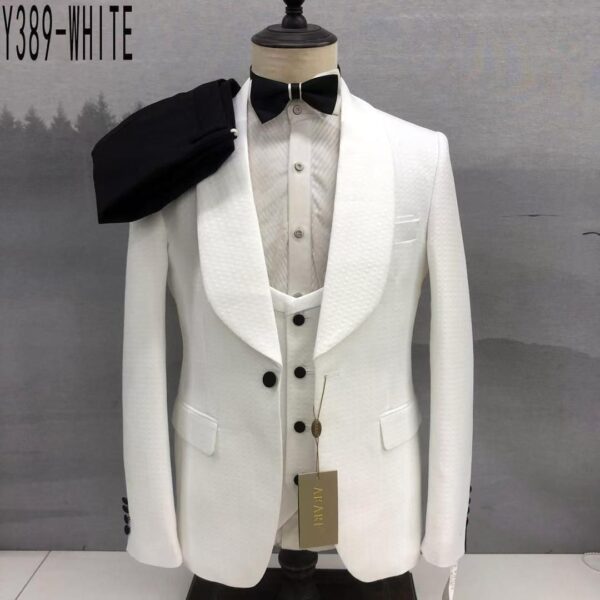 White 3-Piece Luxury Suit
