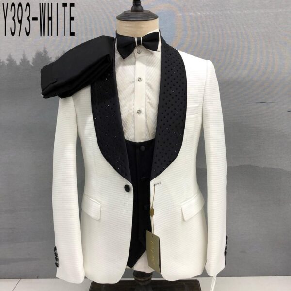 White 3-Piece Luxury Suit